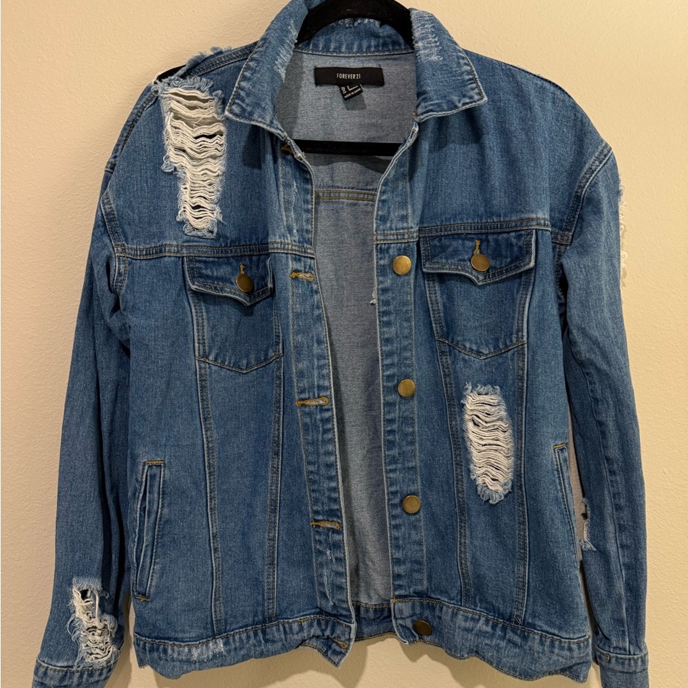 Forever 21 Light Blue Denim Jacket
